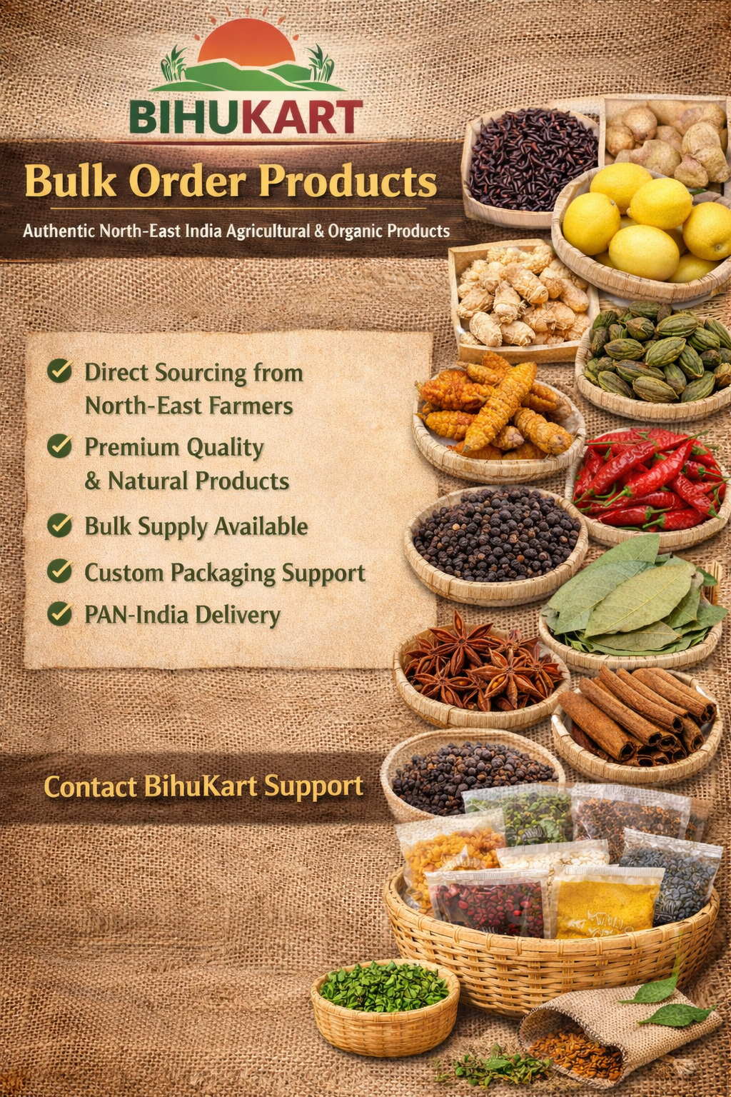 Bulk Order(Agri-Products)