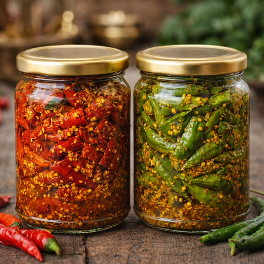 BihuKart Traditional Chilly Pickle – Spicy Homemade Achar (200 Gram)