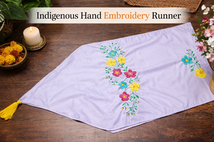 Indigenous Hand Embroidery Runner