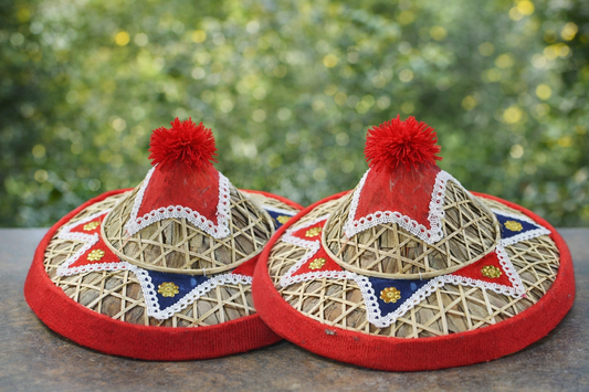 🎋 Handcrafted Traditional Assamese Bamboo Japi