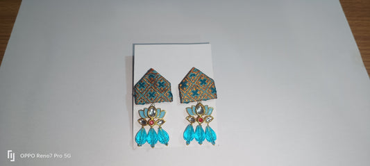 Handcrafted Modern Assamese Toss Earrings Set for Women