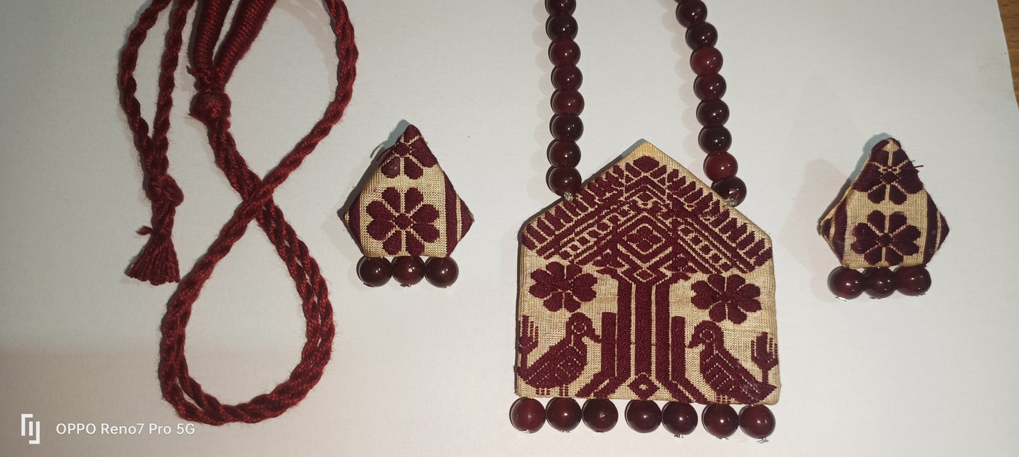 Handcrafted Modern Assamese Traditional Jewellery Set for Women