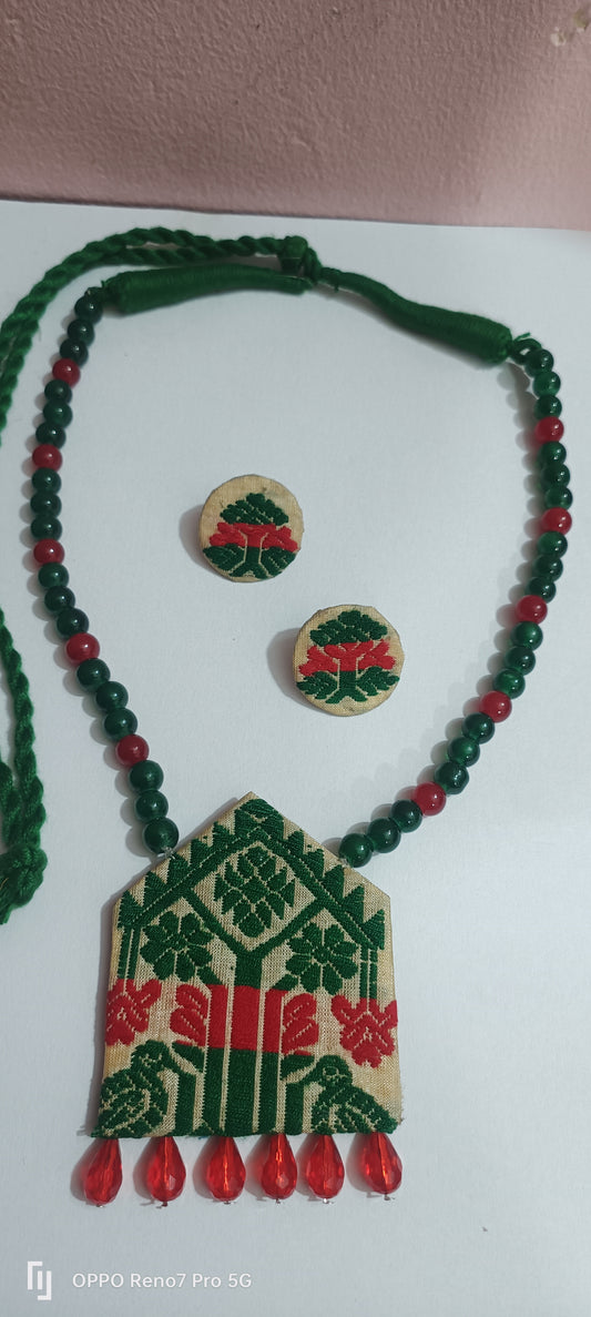 Handcrafted Modern Assamese Traditional Jewellery Set for Women