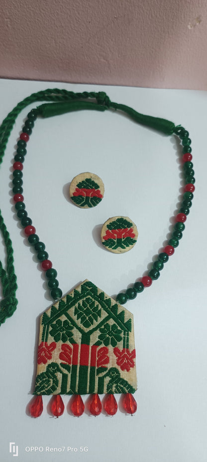 Handcrafted Modern Assamese Traditional Jewellery Set for Women