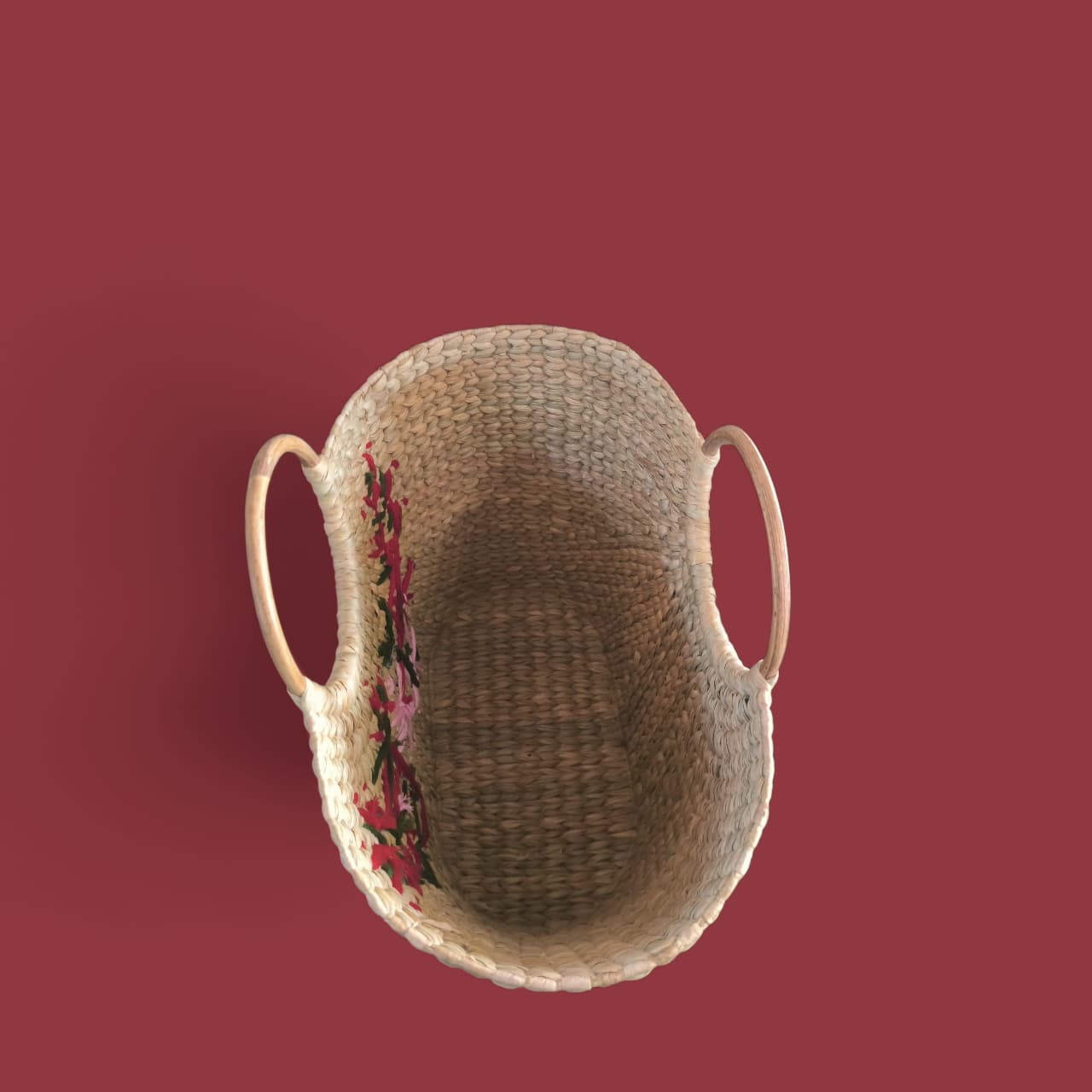 Assamese Kouna Grass Floral Handcrafted Bag