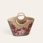 Assamese Kouna Grass Floral Handcrafted Bag