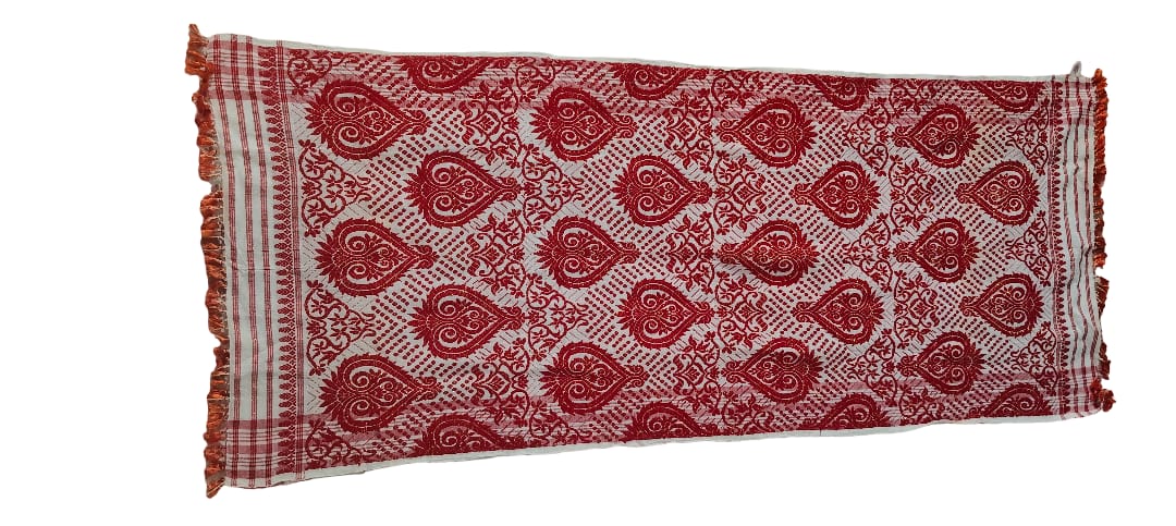 Premium Mix Pat Assamese Gamucha