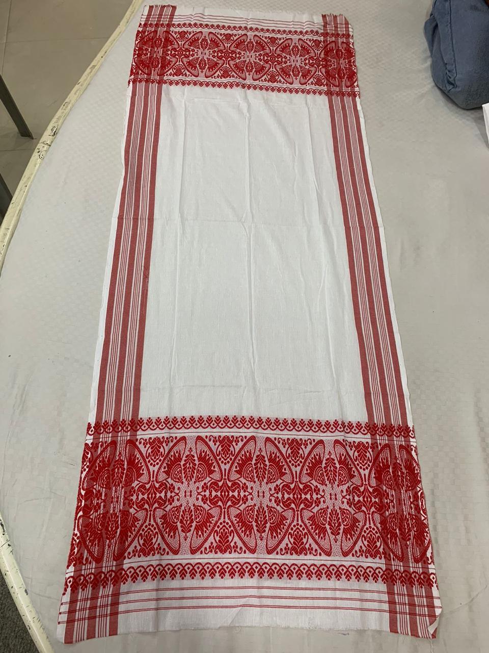 Handwoven Single Gamocha – Basic (Single & Pack of 5)