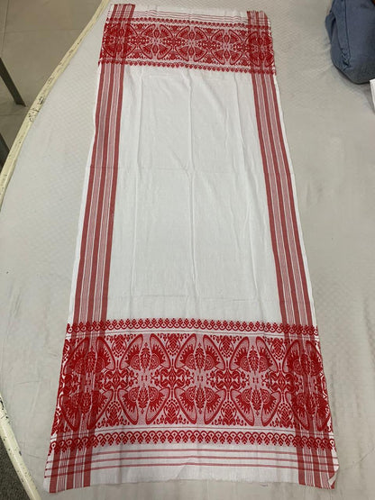 Handwoven Single Gamocha – Basic (Single & Pack of 5)