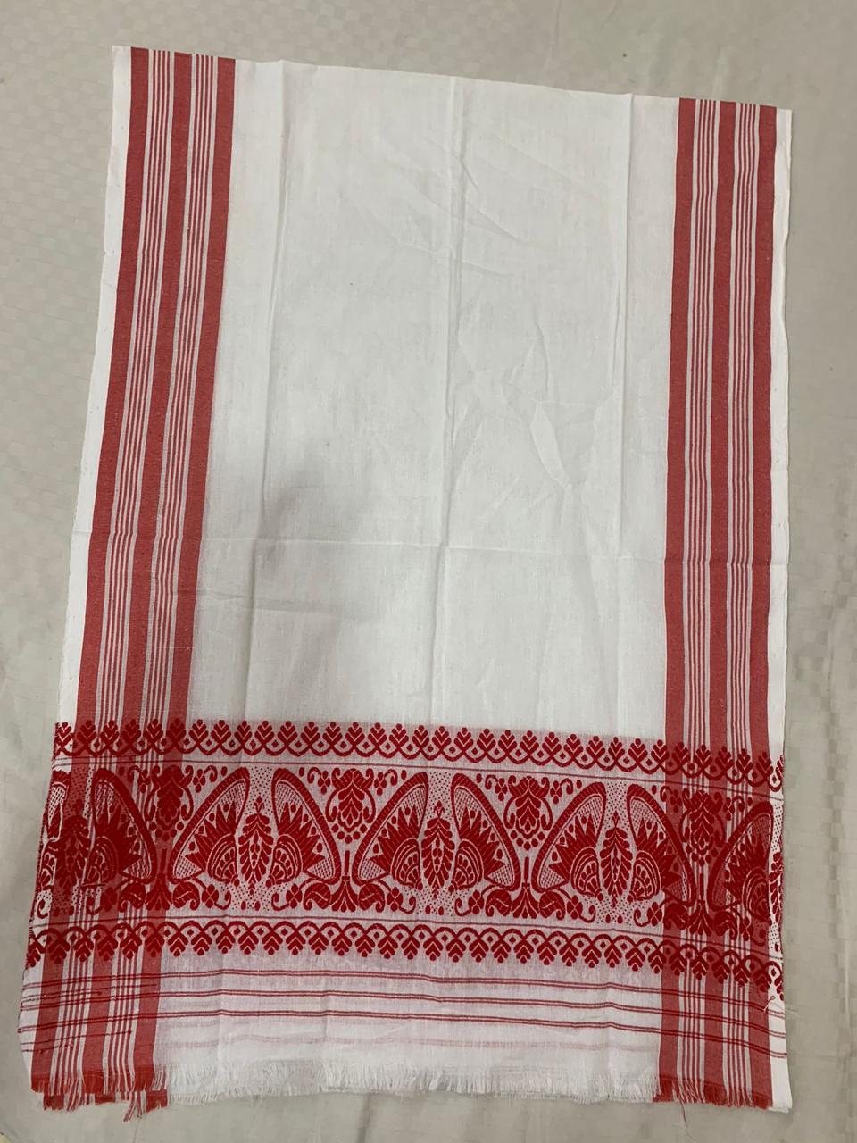 Cotton Mercerised Handwoven Single Gamocha – Basic