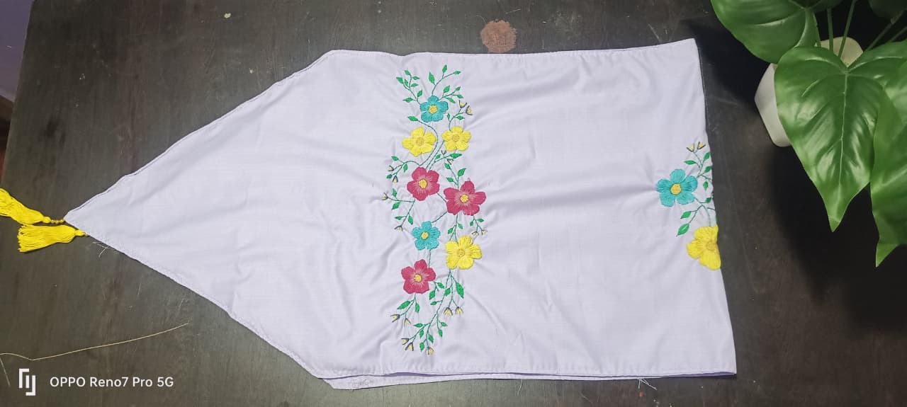 Indigenous Hand Embroidery Runner