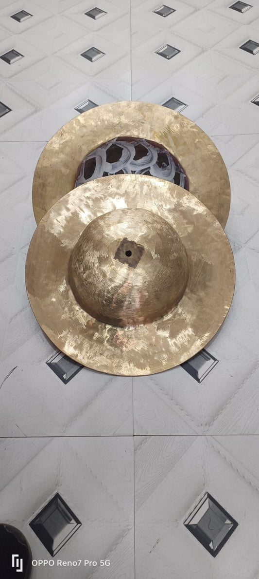 100% Pure Sarthebari Bell Metal Taal (Traditional Cymbals)