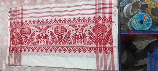 Assamese Pure Cotton Handmade Gamucha – Basic