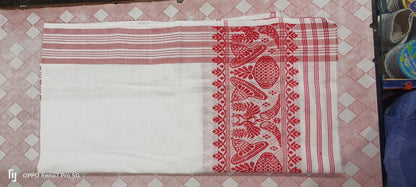Assamese Pure Cotton Handmade Gamucha – Basic