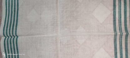 Assamese Pure Cotton Handmade Mati Haal Handkerchief – Basic