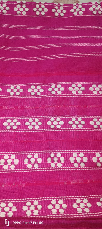 Assamese Pure Mati Haal Padmini Jura Mekhela Sador with Side Potti