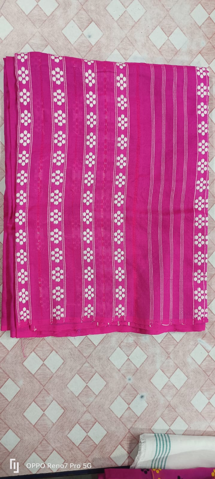 Assamese Pure Mati Haal Padmini Jura Mekhela Sador with Side Potti