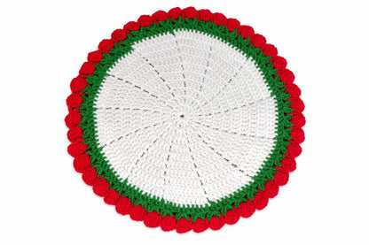 Handwoven Knitting Table Coaster ( 27 inch)