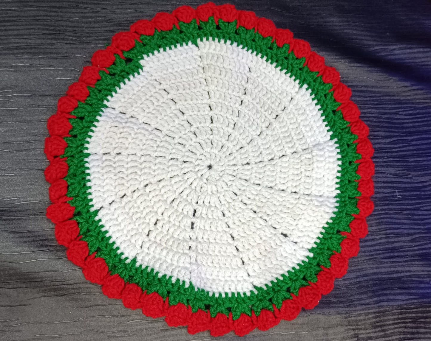 Handwoven Knitting Table Coaster ( 27 inch)