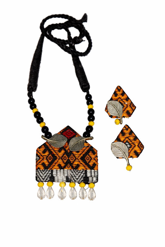 Handcrafted Boro Aronai Modern Jewellery set