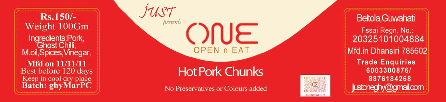 Hot Pork Chunks
